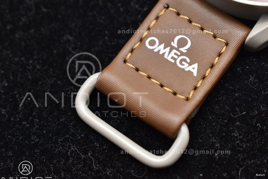 Quartz Bioceramic Nylon Omega Strap On X Saturn Swatch To Mission Moonwatch 0406